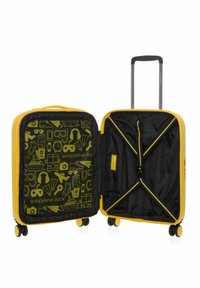 Mandarina Duck LOGO EXPANDABLE CABIN TROLLEY - Bagaglio a mano - duck yellow