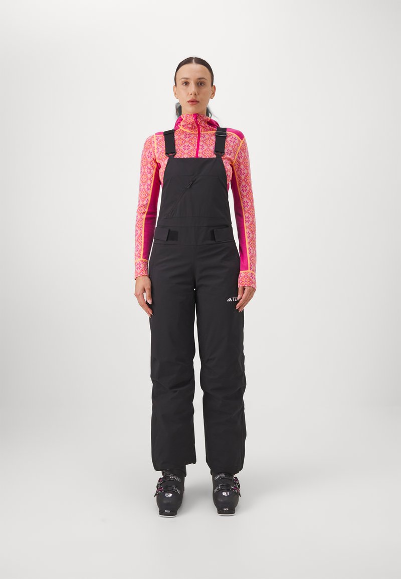 Adidas Terrex XPERIOR TWO-LAYER INSULATED BIB - Sínadrág - black   white