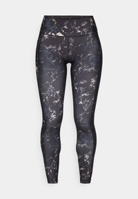 ONPRYA-2-SPACE LIFE - Leggings - black/pumice stone