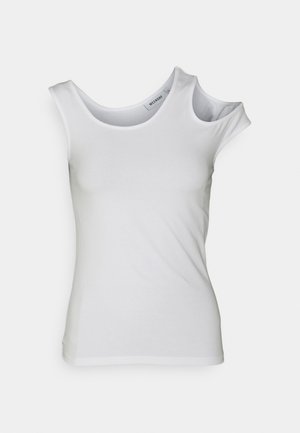 Weekday ZARI ASSYMETRIC - Top - white
