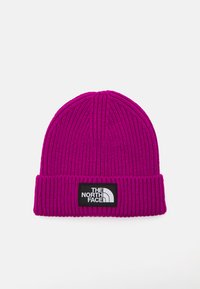 The North Face TNF LOGO BOX CUFFED  - Gorro - deep mulberry