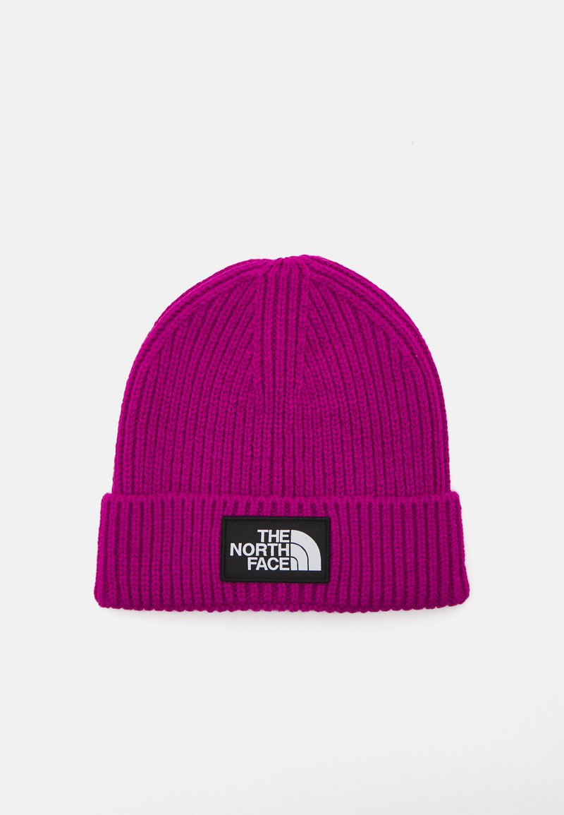 The North Face TNF LOGO BOX CUFFED  - Gorro - deep mulberry