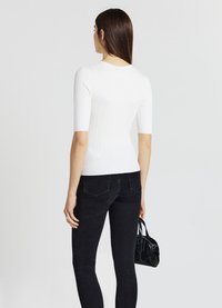 Calliope T-shirt basic - bianco lana