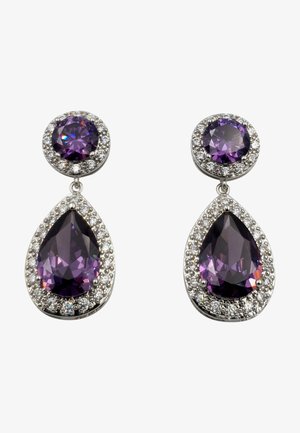 HEBE JEWELS, PARTY HOCHZEIT - Boucles d'oreilles - lila/weiss