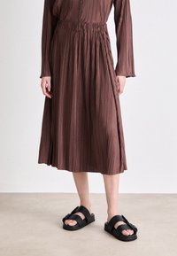 Samsøe Samsøe UMA - A-line skjørt - brown stone