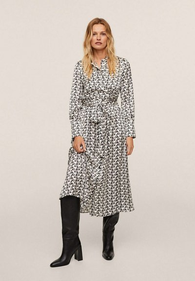 Robe Col Blanc Alba Noir Wl137748 210