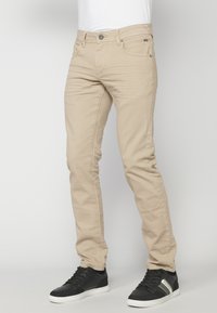 Koroshi STRETCH - Džíny Straight Fit - beige