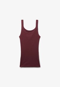 Unselected, burgundy