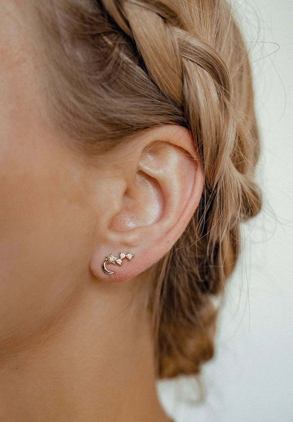 NIGHT SKY - Ohrringe - goldfarben