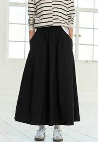 Next SHIRRED REGULAR FIT - Maxinederdele - black
