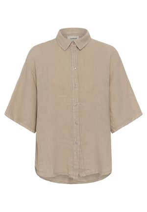 Soaked in Luxury, SLAURAN ARIA SHIRT SS - Chemisier - brown