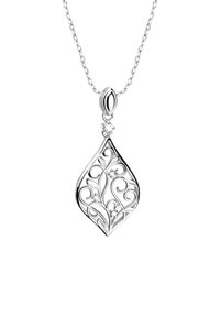 Sofia Milani LEAF FLOWER - Halskæder - silver coloured