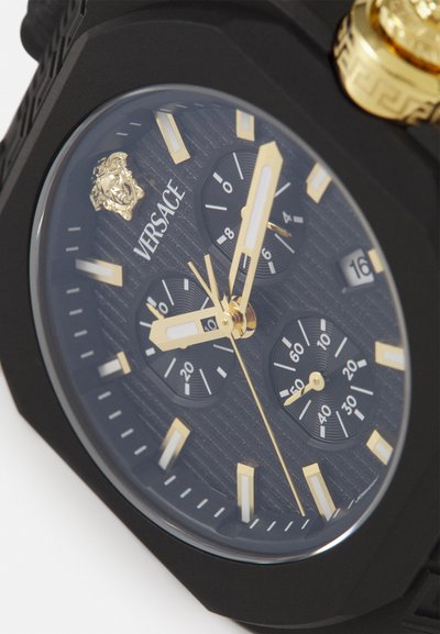Versace V-LEGEND CHRONO - Pulkstenis ar hronogrāfu - black