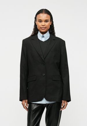 LOGO TAPE RELAXED  - Žakete - black