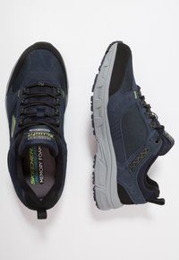 Skechers OAK CANYON - Baskets basses - navy/lime