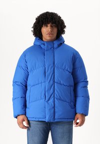 Jack & Jones JJWORLD PUFFER JACKET  - Winter jacket - nautical blue