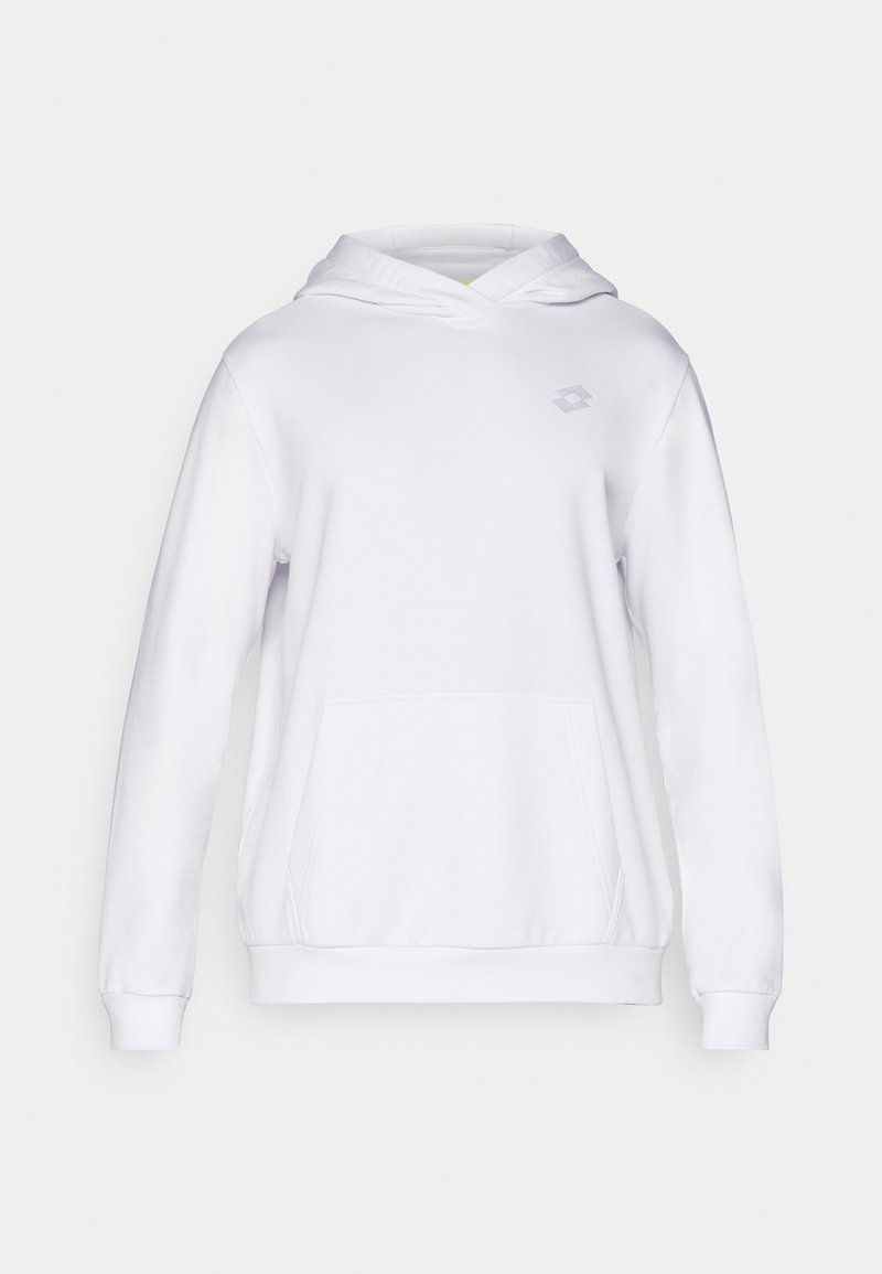 Lotto HOODED SWEATSHIRT HERITAGE - Mikina s kapucí - bright white/bílá ...