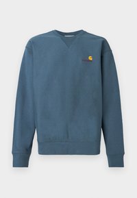 AMERICAN SCRIPT - Sweatshirt - office blue