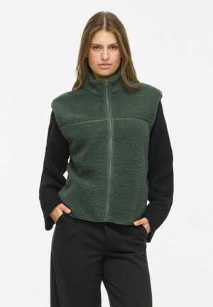VILA WAISTCOAT VIMARLON TEDDY - Vest - laurel wreath
