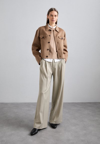 Filippa K SHORT JACKET - Nyári dzseki - dark khaki