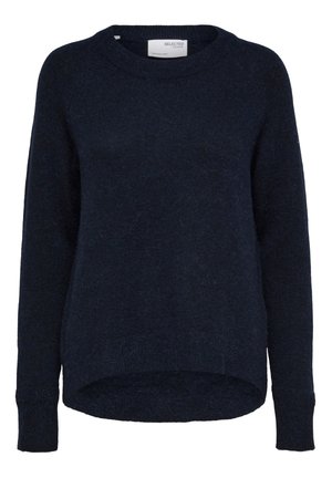 Selected, SLFLULU - Strickpullover - dark sapphire melange
