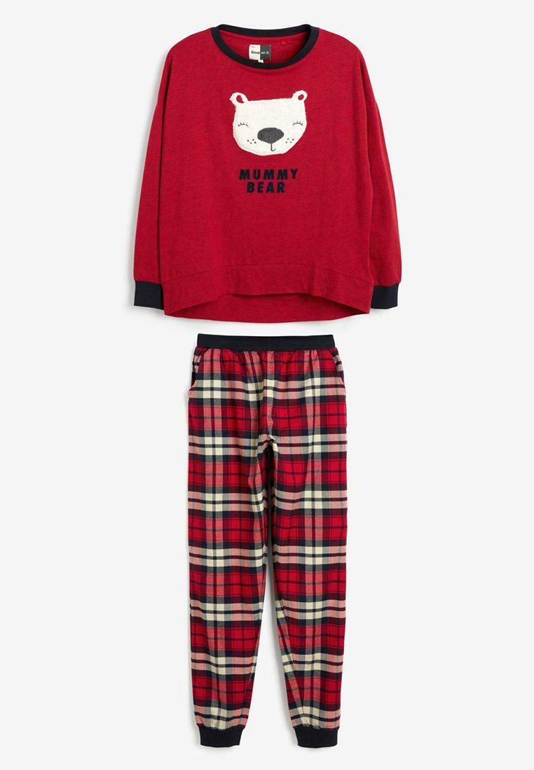 Damen Nachthemden | Next CHRISTMAS MATCHING FAMILY WOMENS BEAR CHECK PYJAMA Nachtwäsche Set red/rot - SP54687 Damen Nachthemden | Next CHRISTMAS MATCHING FAMILY WOMENS BEAR CHECK PYJAMA Nachtwäsche Set red/rot - SP54687