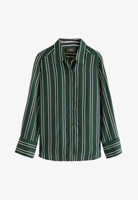 Selected, green stripe