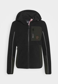 Superdry & Co Fleecejacka - black