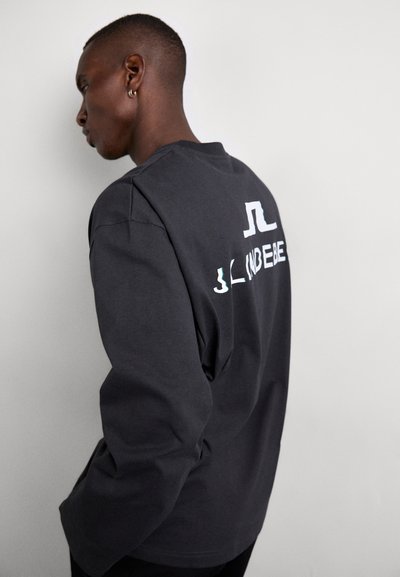 J.LINDEBERG WALSH POCKET TEE - Topper langermet - washed black