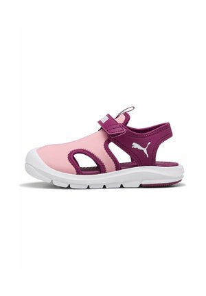 FUN RACER - Walking sandals - pinkscape/berry/white