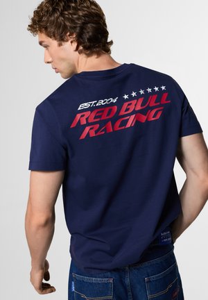 Red Bull Racing x Pepe Jeans, BLOCK - Тениска с щампа - navy