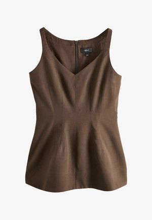 Next, Top - brown