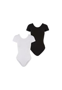 STRETCH 2-PACK - T-shirt basic - white/black