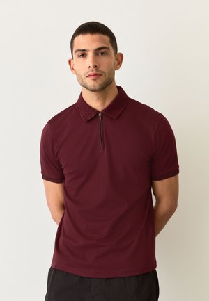 Next SMART COLLAR - Polo - new burgundy red