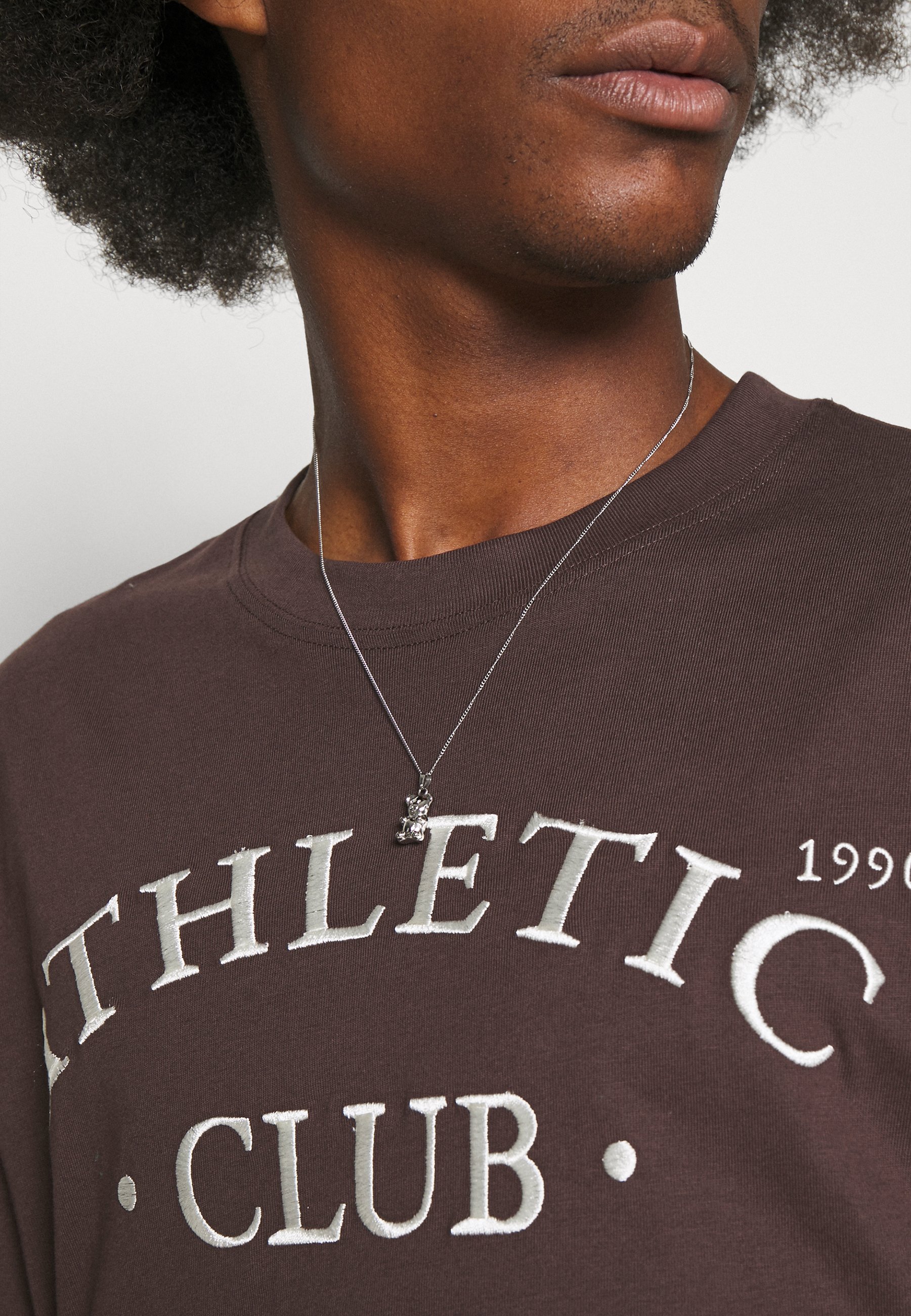 BIG UNISEX - Print T-shirt - seal brown 