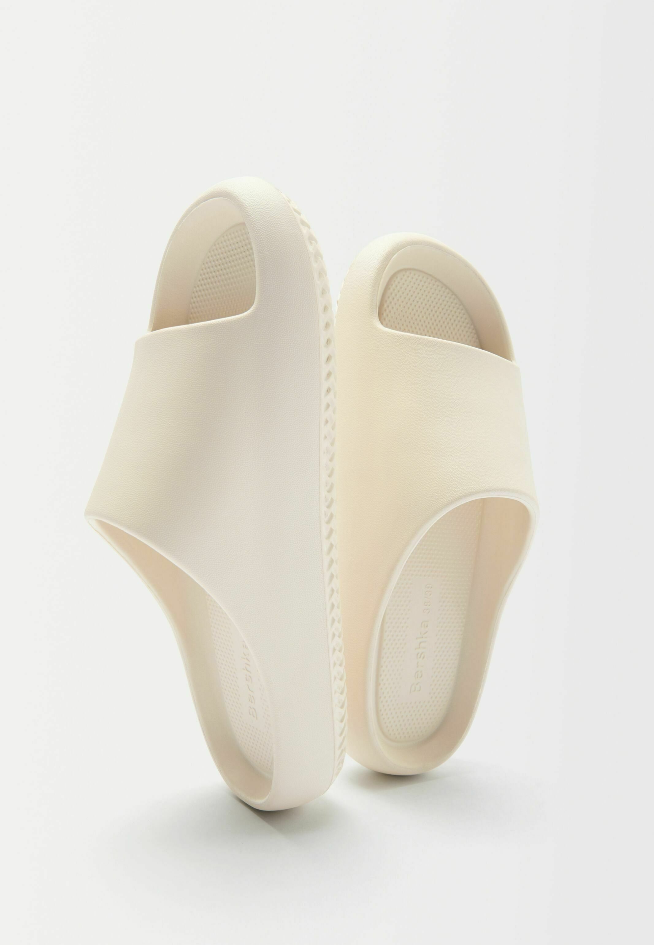 Bershka Muiltjes - off white/crème - Zalando.nl