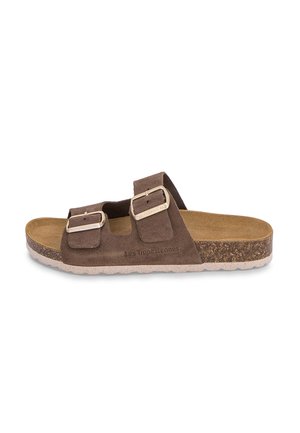 Sandalias planas - taupe