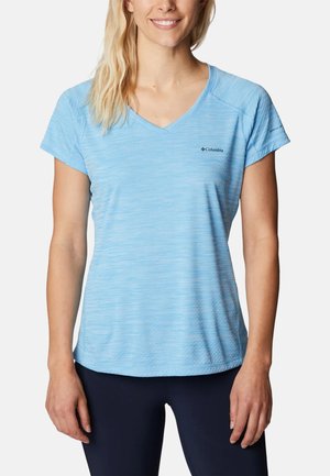 Columbia T-Shirt sport - hellblau meliert