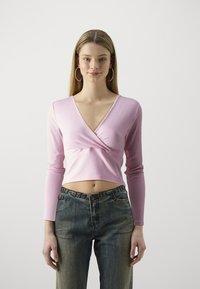 ONLY - ONLFREYA WRAP - Langarmshirt - bleached mauve Thumbnail-Bild 1