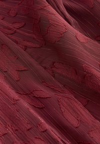 Next SHEER EMBROIDERED KIMONO - Skraistė  - berry red
