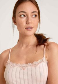 Calida SPAGHETTI - Maglietta intima - pearl blush