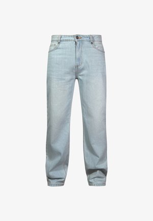 SIKSILK, STRAIGHT FIT - Vaqueros rectos - washed light blue