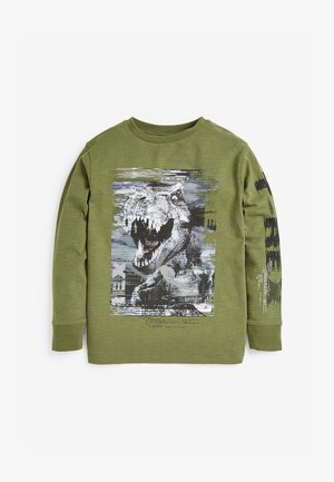 Langarmshirt - khaki