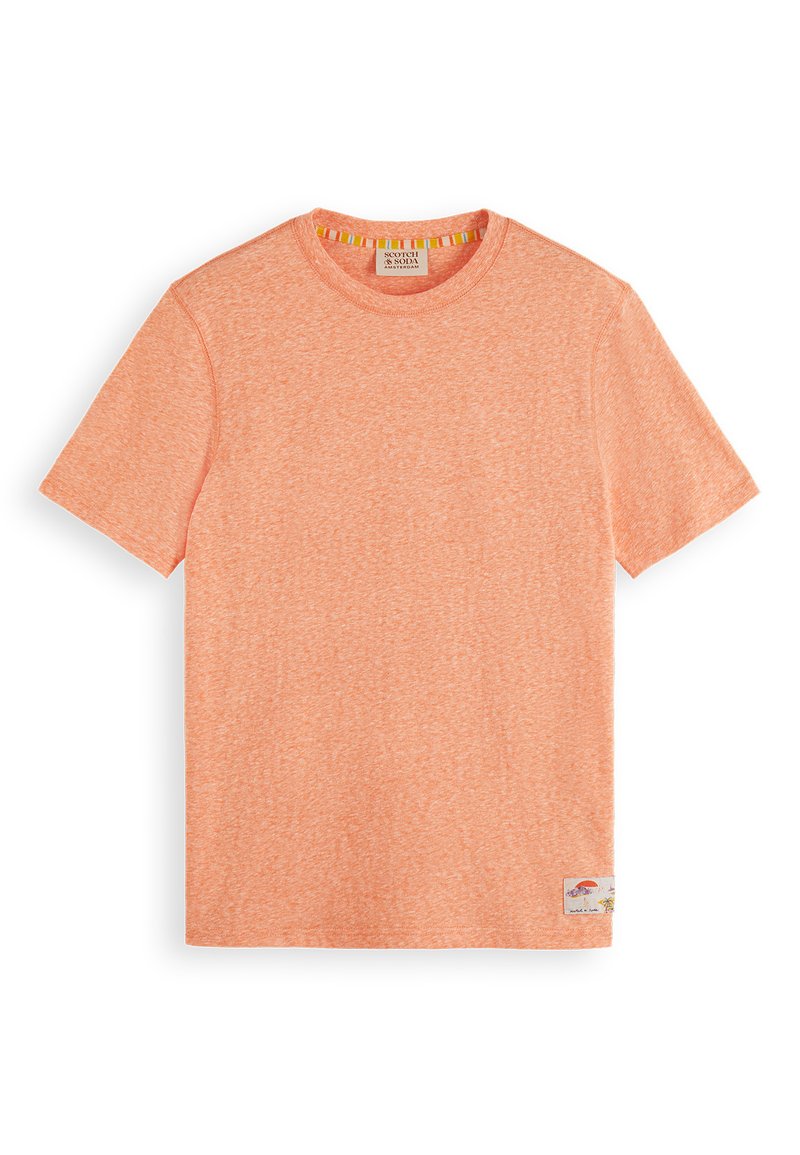 Scotch & Soda T-shirt basic rood