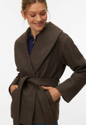 VMANNE BERGEN GA NOOS - Manteau court - chocolate brown