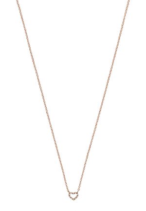 Necklace - rose gold-coloured