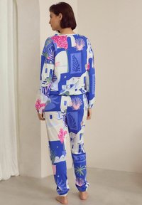 Next LONG SLEEVE SET - Set lenjerie de noapte - blue houses