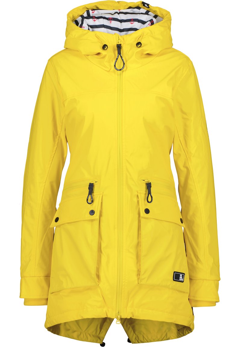 alife & kickin Parka geel