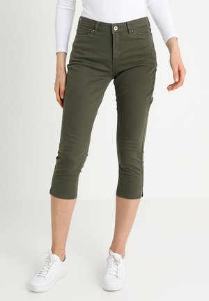 Jeansshorts - khaki