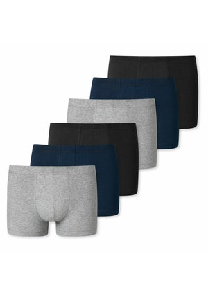 ESSENTIALS 6 PACK - Boxerbriefs - schwarz  navy  grau melange